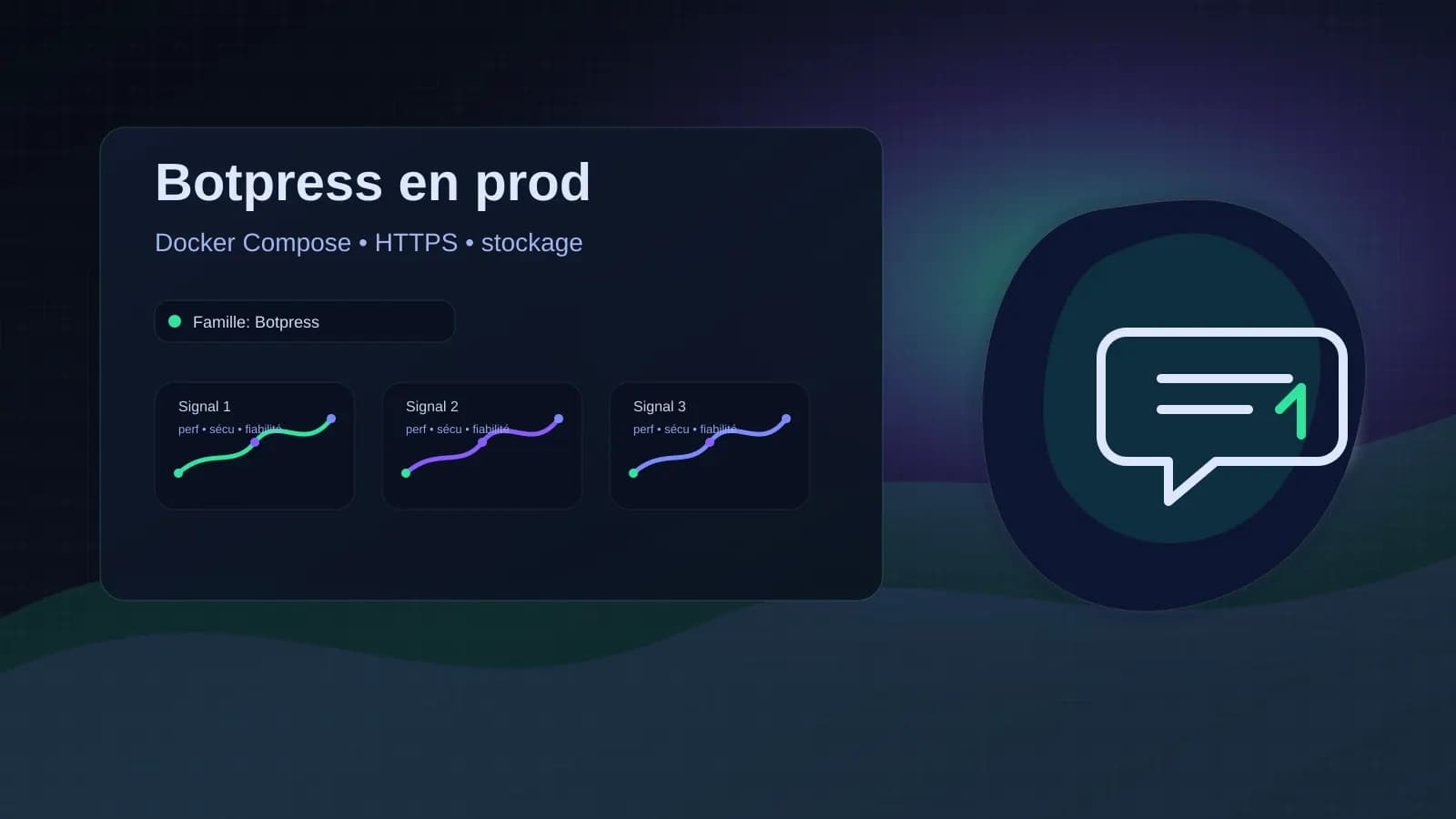 Installer Botpress avec Docker Compose (prod) + reverse proxy HTTPS